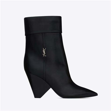 ysl nikki boots|NIKI booties in smooth leather .